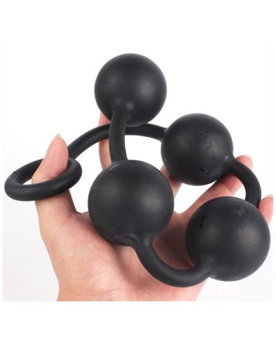 Plug Anal Silicone Quarty L (4.5cm) - Plaisir Intense