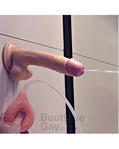 Gode Éjaculateur Squirt 18cm | Ventouse | Réaliste