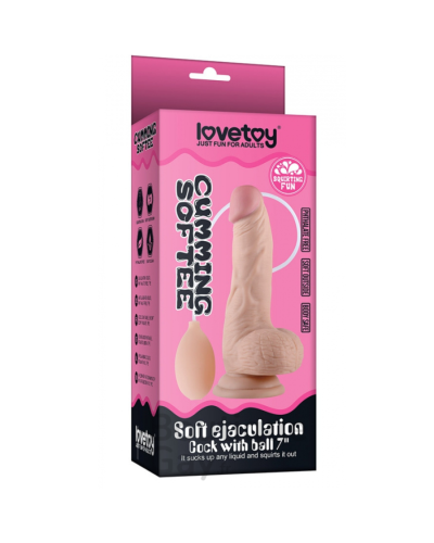 Gode Éjaculateur Cumming Softee 14cm | Réaliste & Souple