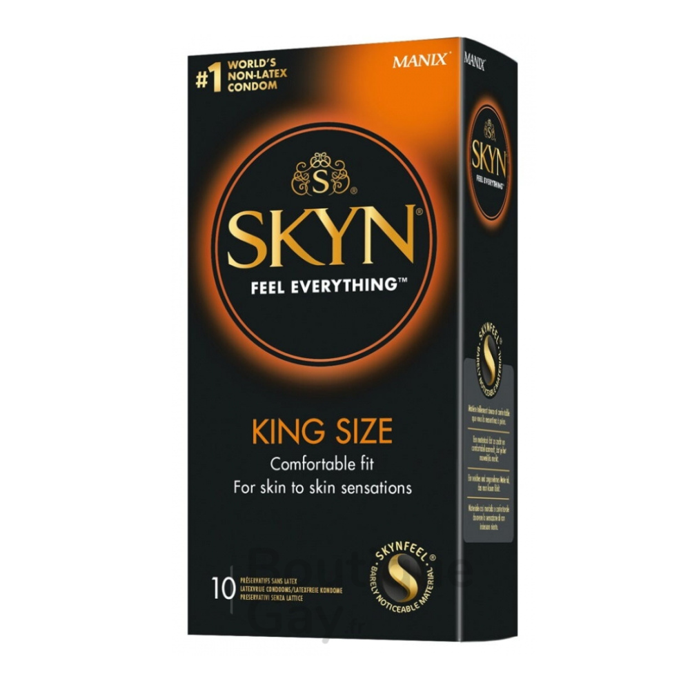 Manix Skyn Large : Préservatif Sans Latex & Confort XL