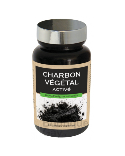 Charbon Végétal Activé 60 gélules - Confort & Hygiène Gay