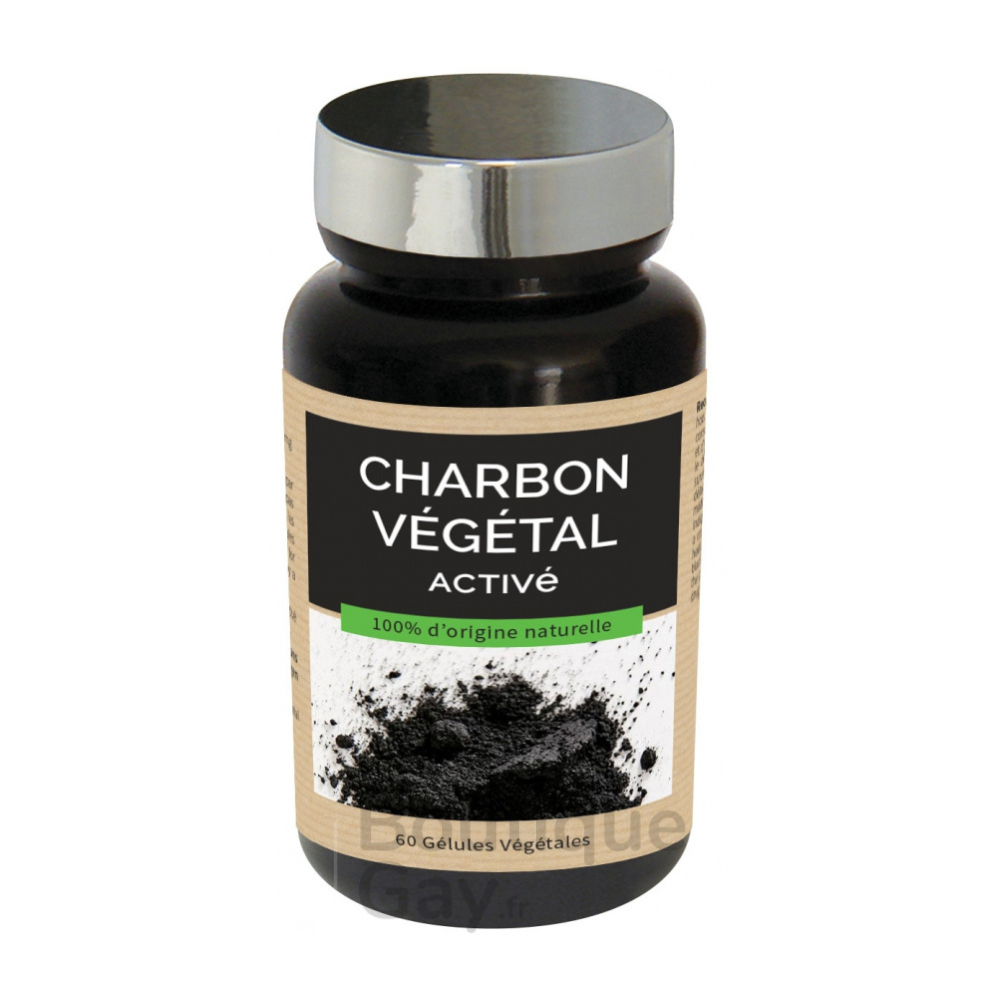 Charbon Végétal Activé 60 gélules - Confort & Hygiène Gay