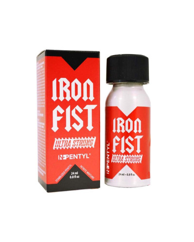 Poppers Iron Fist Ultra Strong 24ml | Effet Puissant Amyle