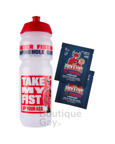 Kit Lubrifiant F*F Powder + Bouteille 750ml : Glisse Extrême