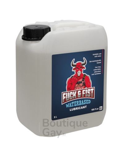 Lubrifiant Fuck Fist Water 5L - Spécial Fist-Fucking & Anal