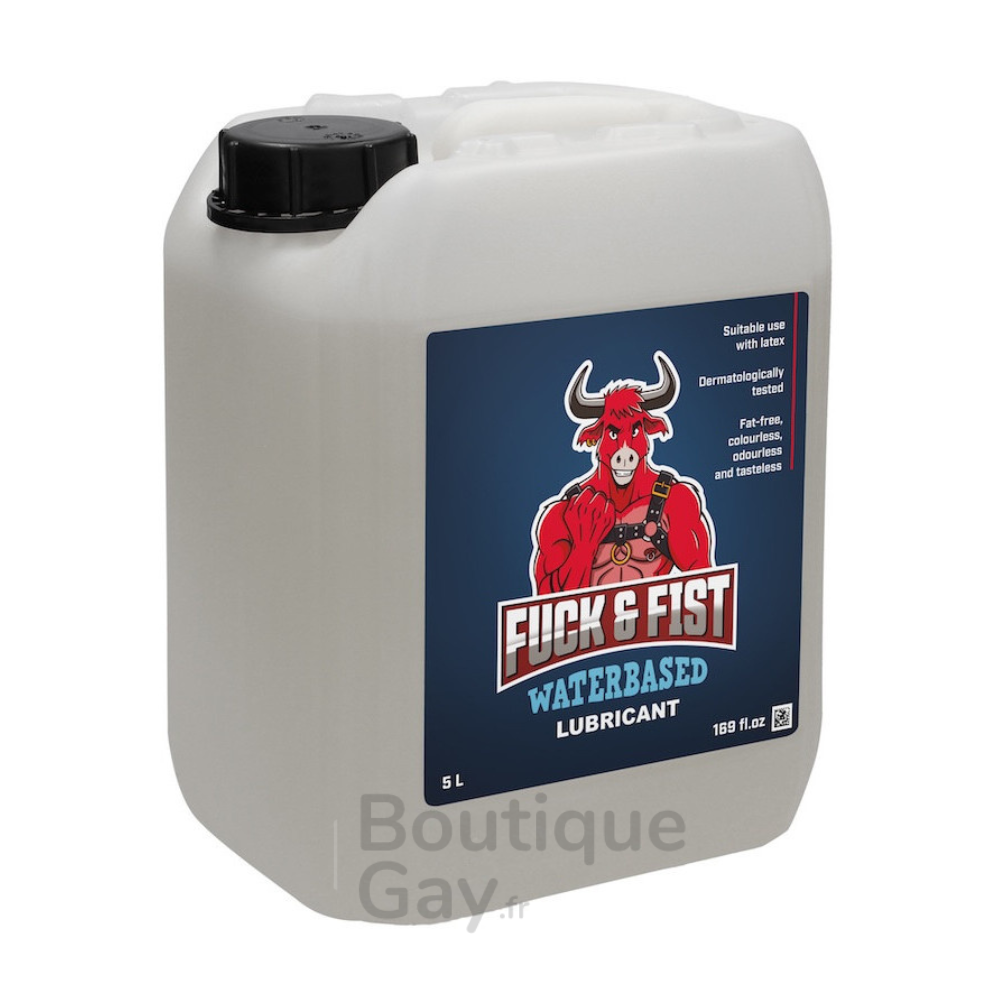 Lubrifiant Fuck Fist Water 5L - Spécial Fist-Fucking & Anal