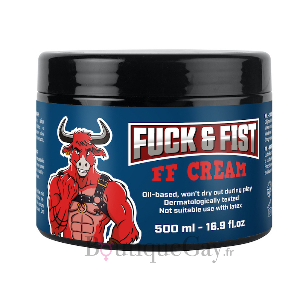 Crème Fuck Fist FF Cream 500ml - Lubrifiant Spécial Fisting