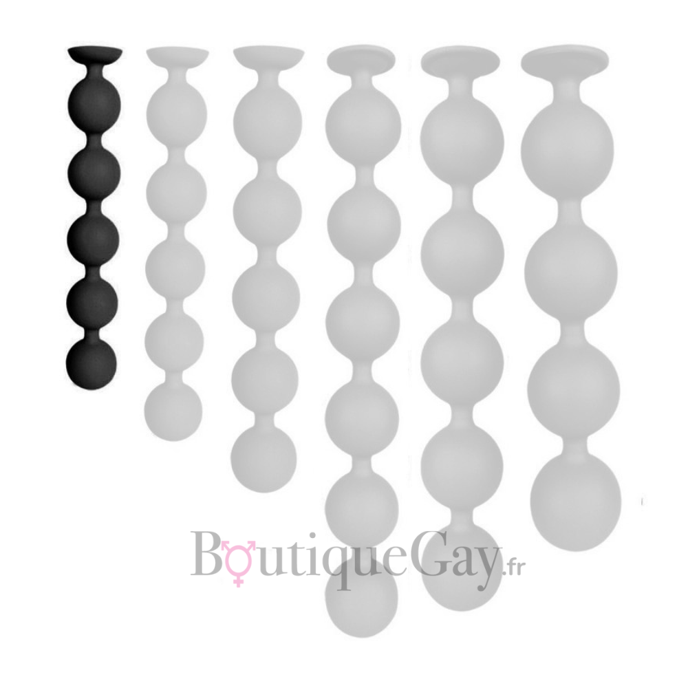 Boule Bulby Butt Noire 4cm - Plaisir Anal & Stimulation