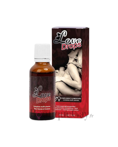 Stimulant Love Drops 20ml : Booster de Libido et Plaisir