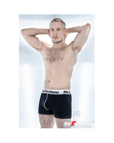 Boxer Long Noir SK8ERBOY - Confort & Maintien Optimal