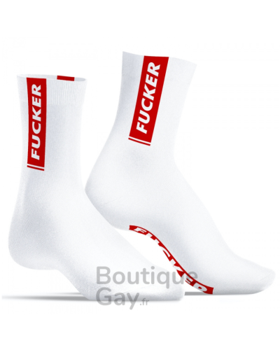 Chaussettes Stripe Fucker SNEAKXX | Audace & Style pour Homme