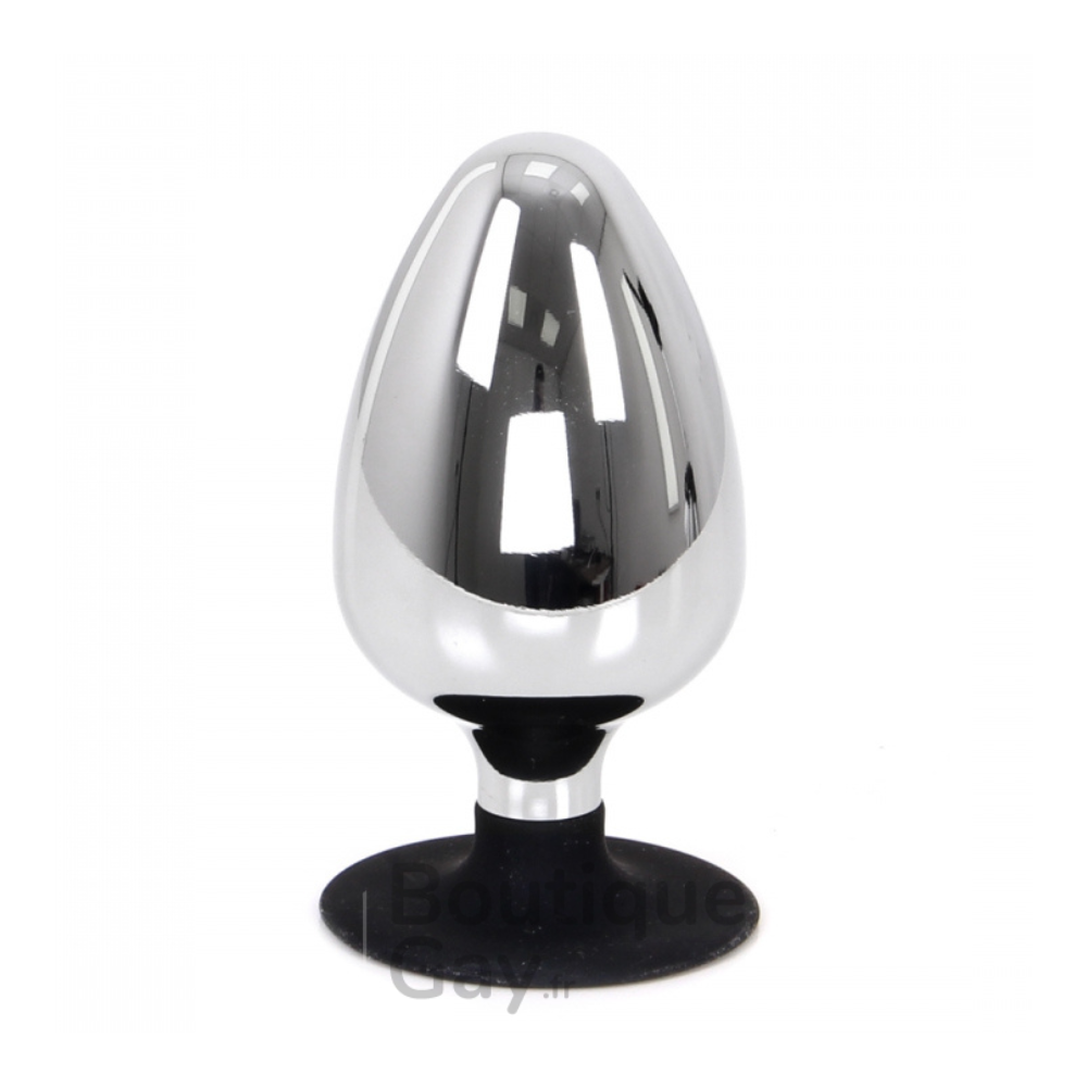 Plug Anal Prostate XXL en Acier Inoxydable | Boutique-Gay.fr