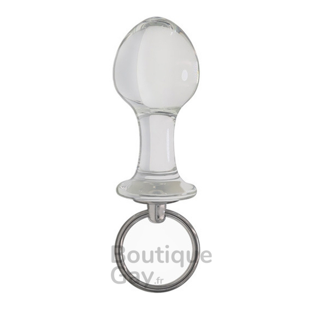 Plug en Verre Roundy Glass M | Plaisir Anal Intense & Hygiénique