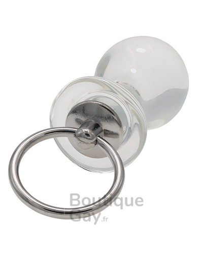Plug en Verre Roundy Glass M | Plaisir Anal Intense & Hygiénique