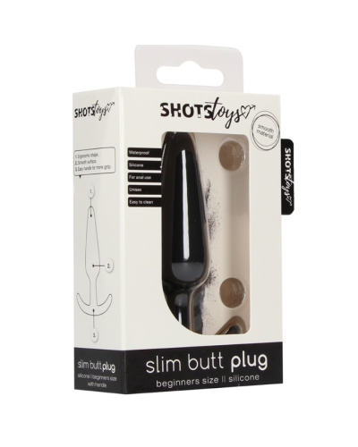 Plug Anal Silicone Lisse | Idéal pour Débutant | Boutique-Gay