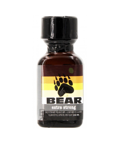 Poppers Bear 24ml - Nitrite de Propyle Puissant | Boutique Gay