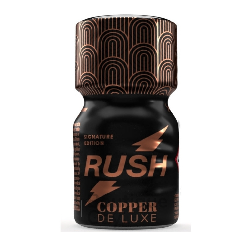 Poppers Rush Copper de Luxe 10ml | Puissant & Raffiné PWD