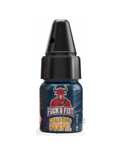 Poppers Fuck & Fist Pentyl Ultra Strong 10ml | Boutique-Gay.fr