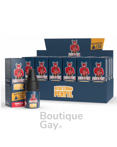Poppers Fuck & Fist Pentyl Ultra Strong 10ml | Boutique-Gay.fr