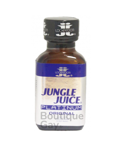 Poppers Jungle Juice Platinum Retro 25ml - Nitrite de Pentyle