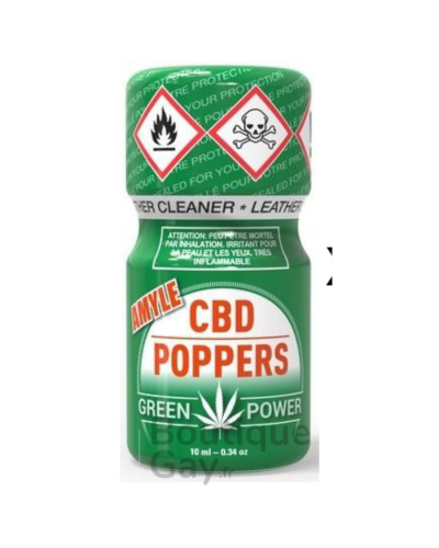 Poppers CBD Amyle 10ml | Puissance et Relaxation Intense