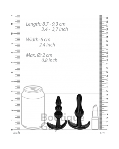 Plug Anal Silicone SONO N°80 | Idéal Débutant | Boutique Gay