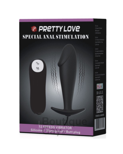 Plug Vibrant Penz 12 Fonctions | Stimulation Anale Intense