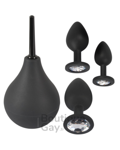 Plug Anal Bijou Silicone Noir - Velvet Jewel | Boutique Gay