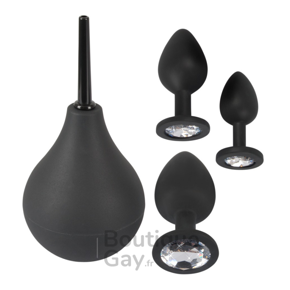 Plug Anal Bijou Silicone Noir - Velvet Jewel | Boutique Gay