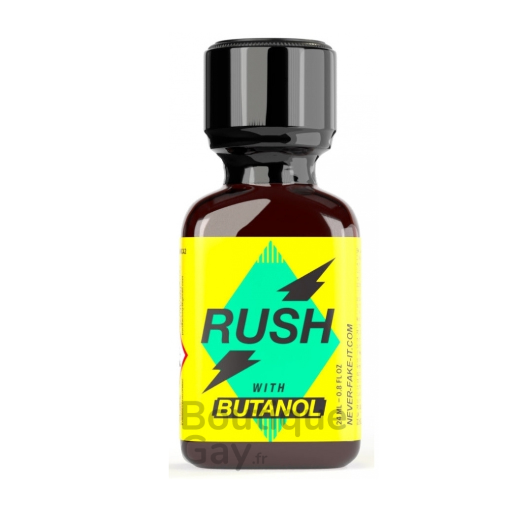 Poppers Rush Butanol 24ml - Nitrite de Butyle Puissant