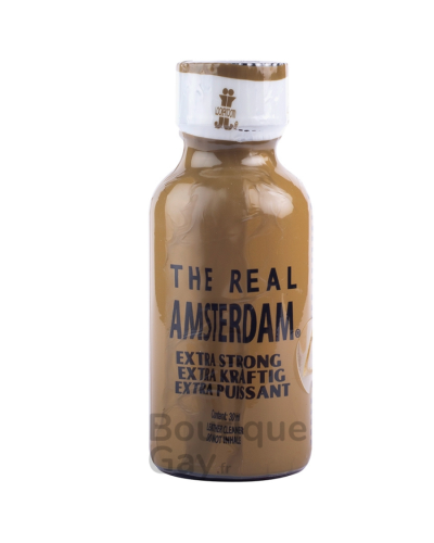 Poppers Real Amsterdam Hexyle 30ml | Effet Longue Durée