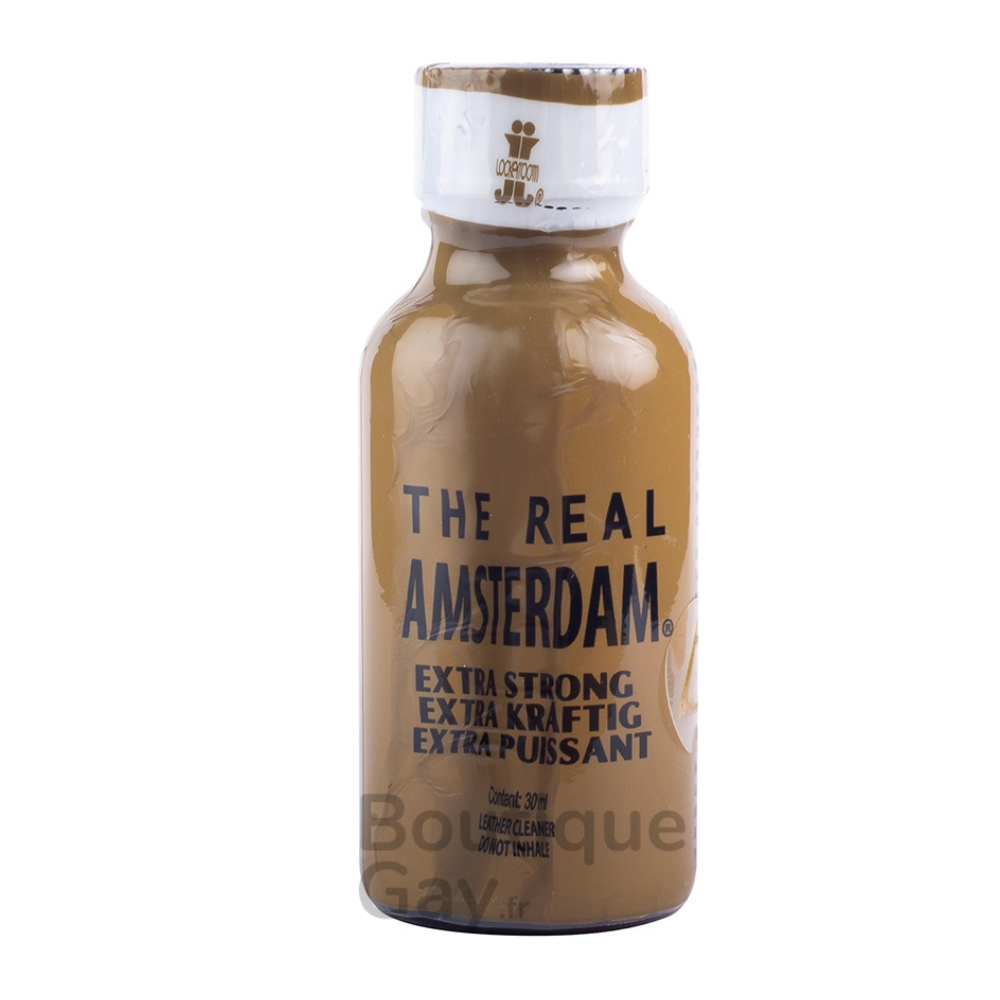Poppers Real Amsterdam Hexyle 30ml | Effet Longue Durée