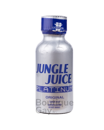 Poppers Jungle Juice Platinum 30ml - Nitrite d'Hexyle Puissant