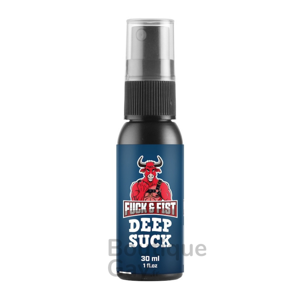 Spray Gorge Profonde Deep Suck 30ml - Anti-Réflexe Nauséeux