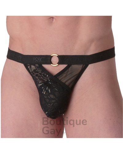 String Homme Sexy Dentelle & Tulle | G-String Pure Seduction