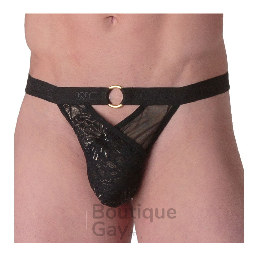 String Homme Sexy Dentelle & Tulle | G-String Pure Seduction
