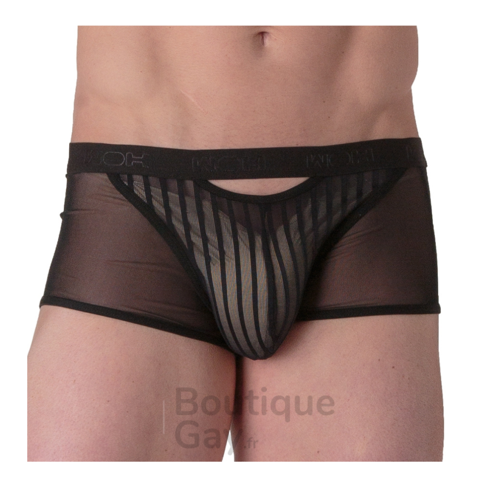 Boxer Personal Allure WOH Noir - Sous-vêtement Homme Sexy