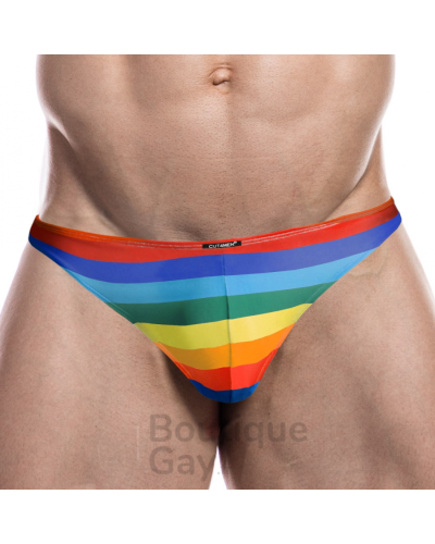 String Classic Rainbow : Lingerie gay fière et sexy