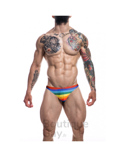 String Classic Rainbow : Lingerie gay fière et sexy