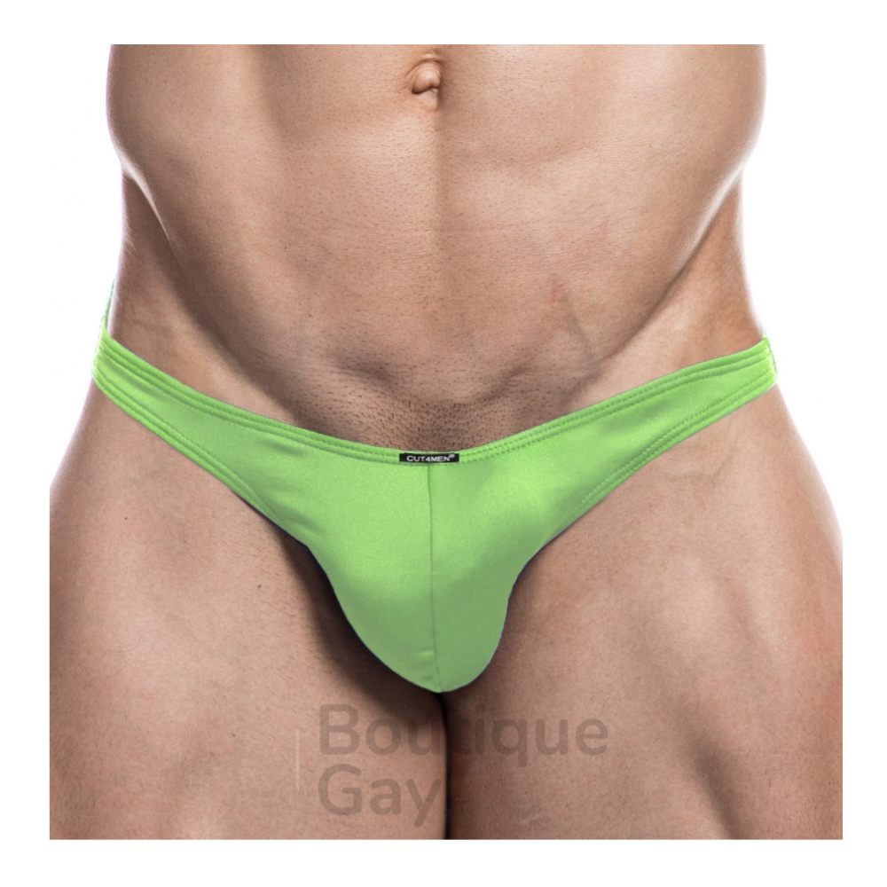 String Classic Vert Néon - Lingerie Homme Sexy Boutique-Gay.fr
