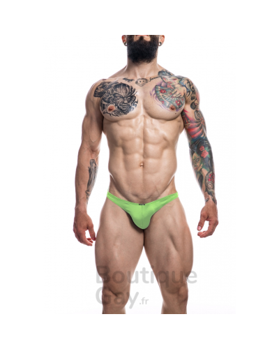 String Classic Vert Néon - Lingerie Homme Sexy Boutique-Gay.fr