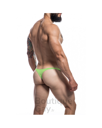 String Classic Vert Néon - Lingerie Homme Sexy Boutique-Gay.fr
