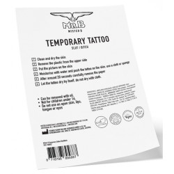 Tatouage Éphémère SLUT BITCH | Tattoo Temporaire Gay | BG