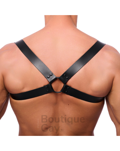 Harnais en cuir Shoulder - Accessoire homme fétichiste
