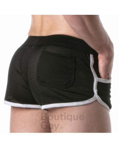 Short en Mesh Blanc Loaded | Lingerie Homme Sexy & Gay