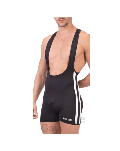 Singlet Backless Dastin Noir - Lingerie Homme Sexy & Confort