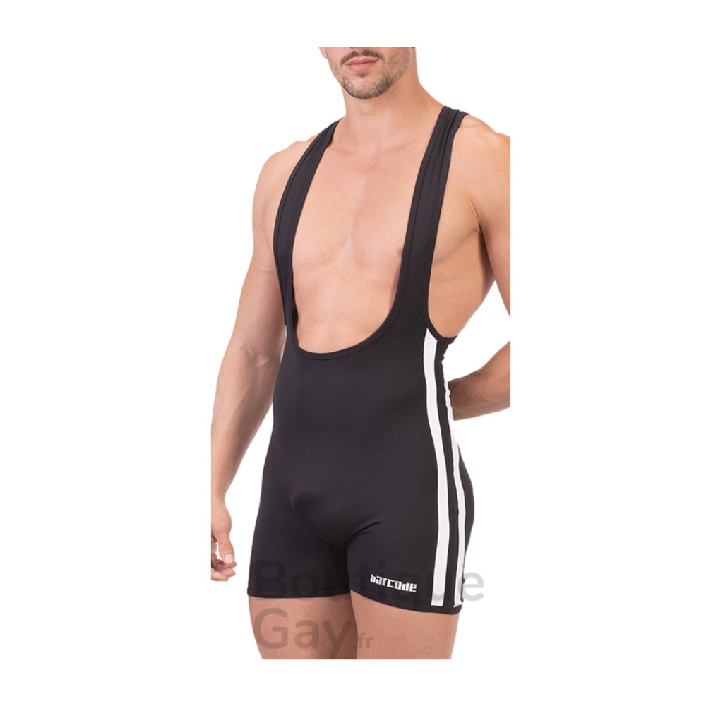 Singlet Backless Dastin Noir - Lingerie Homme Sexy & Confort