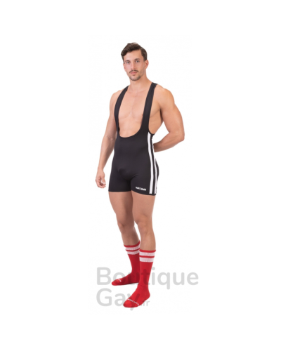 Singlet Backless Dastin Noir - Lingerie Homme Sexy & Confort