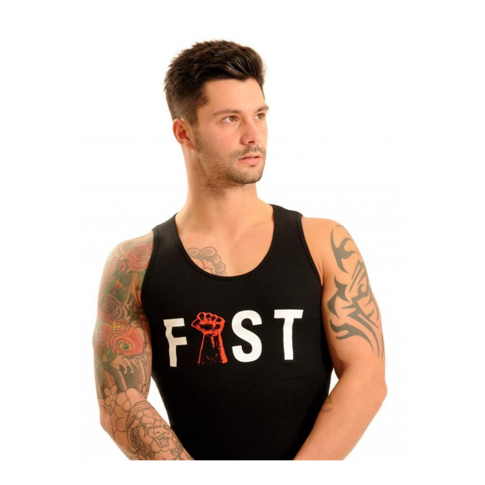 Débardeur FIST Noir Homme | Look Gay & Fétiche Engagé