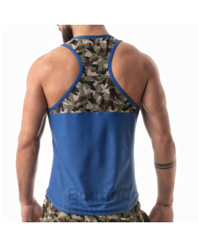 Débardeur Camo Racer ADDICTED | Débardeur Sexy Homme Sport